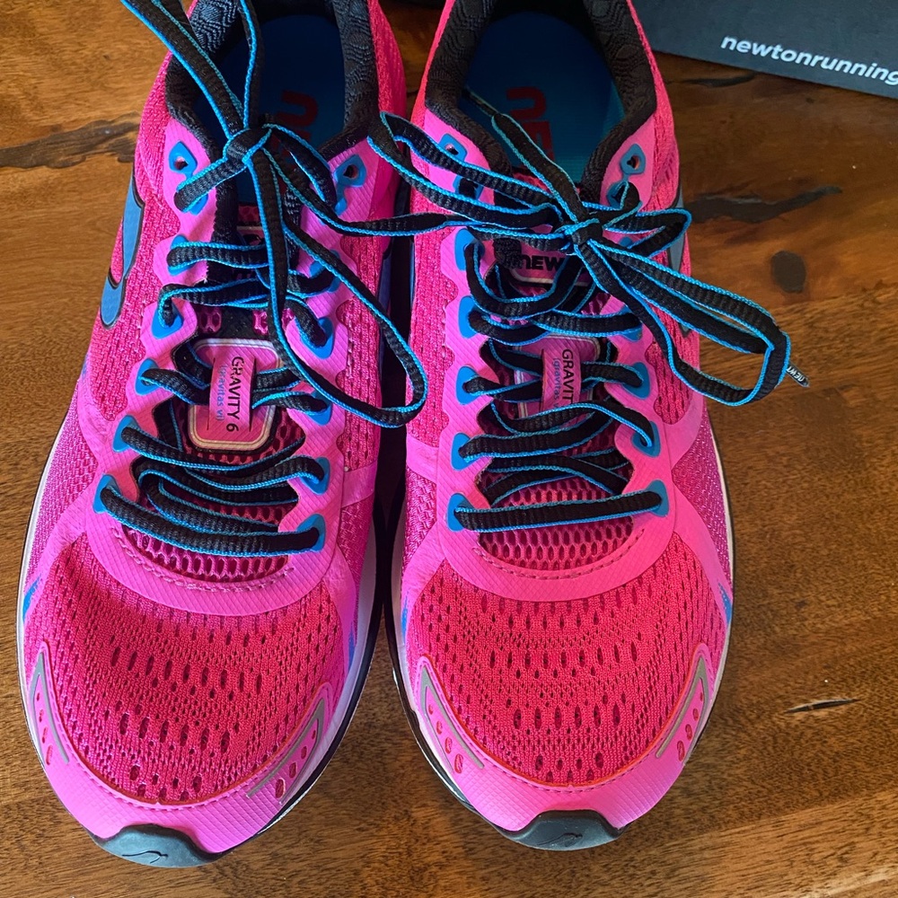 Newton Women's Athletic Shoes - Pink and Blue